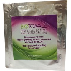 Маска для лица увлажняющая Биоцеллюлозная нано-файбер маска для лица увлажняющая Biotonale Biocellulose Hydrating Face Mask, 1 шт