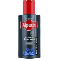 Шампунь для нормальной и сухой кожи головы и волос Alpecin A1 Active Shampoo, 250 ml