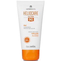 Солнцезащитный гель для комбинированной и жирной кожи SPF50+ Cantabria Heliocare Ultra 90 Gel, 50 ml