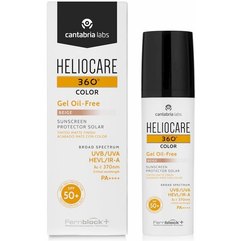 Тональный гель солнцезащитный SPF50+ Cantabria Heliocare 360 Color Gel Oil-Free Sunscreen, 50 ml