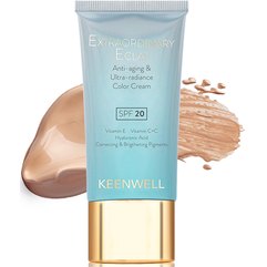 ЕЕ тонуючий крем Молодість та сяйво шкіри SPF20 Keenwell Extraordinary Eclat Anti-Aging & Ultra-Radiance Color Cream, 40ml, фото 