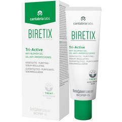 Cantabria Biretix Tri-Active Anti-Blemish Gel Гель три-актив для шкіри з акне, 50 мл, фото 