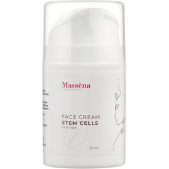 Massena Face Cream Stem Cells Крем для оличчя на основі стовбурових клітин зеленого яблука, фото 