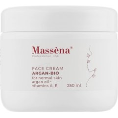 Крем для лица с аргановым маслом Massena Face Cream Argan-Bio, 250 ml