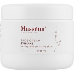Massena Face Cream Syn-Ake Крем для сухої і чутливої шкіри, 250 мл, фото 