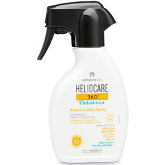 Лосьон детский солнцезащитный для атопической кожи SPF50 Cantabria Heliocare 360 Pediatrics Atopic Lotion Spray, 250 ml