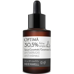 Омолоджувальна сироватка-концентрат 30,5% Keenwell Optima Active Complex Anti-Wrinkle Concentrated Serum 30.5% 30ml, фото 