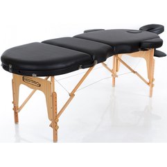 Переносний масажний стіл Restpro VIP Oval 3 Black, фото 
