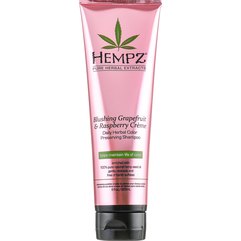 Шампунь для поддержания цвета и блеска волос Грейпфрут и малина Hempz Blushing Grapefruit & Raspberry Creme Shampoo  