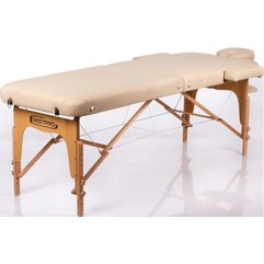 Складаний масажний стіл-кушетка Restpro Memory 2 Beige, фото 