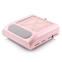 Вытяжка для маникюра с НЕРА-фильтром розовая Simei 858-8, 80 W