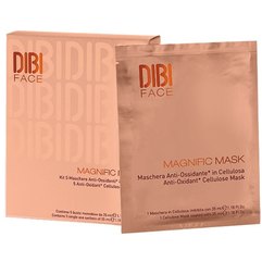Dibi Prodigio C40 Magnifik Mask Антиоксидантна маска з целюлози, 5 шт х 35 мл, фото 