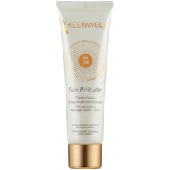 Мультизахисний антивіковий крем для обличчя SPF 30 Keenwell Sun Attitude Multi-Protective Anti-Age Facial Cream SPF 30, 60ml, фото 