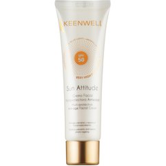 Мультизахисний антивіковий крем для обличчя SPF50 Keenwell Sun Attitude Multi-Protective Anti-Age Facial Cream SPF 50, 60ml, фото 