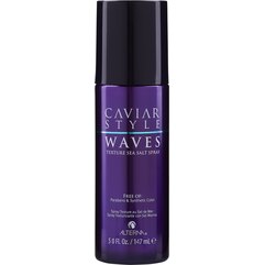 Спрей соляний для пляжної укладки Alterna Caviar Style Waves Texture Sea Salt Spray, 147 ml, фото 