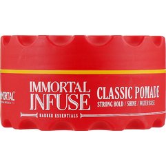 Червона віск-помада для волосся Immortal Classic Pomade, 150 ml, фото 