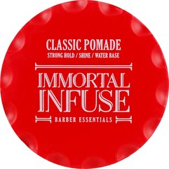 Красная воск-помада для волос Immortal Classic Pomade, 150 ml