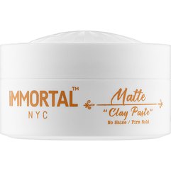 Матовая глиняная паста для волос Immortal Matte Clay Paste, 150 ml