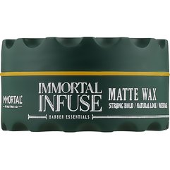 Маточный воск для волос Immortal Matte Wax, 150 ml, фото 