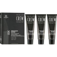 Система маскировки седины уровень 2-3 American Crew Precision Blend Dark, 3*40ml