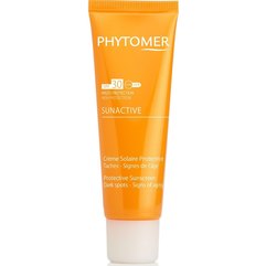 Phytomer Sunactive Protective Sunscreen Сонцезахисний крем для обличчя та тіла SPF 30, 50 мл, фото 
