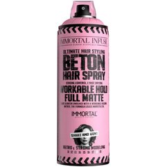 Спрей Бетон сильной фиксации для женских волос Immortal Infuse Beton Hair Spray, 500 ml