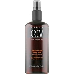 Спрей-гель средней фиксации American Crew Classic Medium Hold Spray Gel, 250 ml