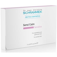 Dr.Schrammek Sensi Calm Ampoules Заспокійливі ампули для чутливої шкіри, 7 шт х 2 мл, фото 