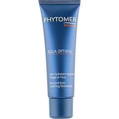 Phytomer Aqua Optimal Soothing Moisturizer Face And Eyes Зволожуючий крем для обличчя та шкіри навколо очей, 50 мл, фото 