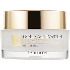 Dr.Hedison Gold Activation Rich Cream Крем з колоїдним золотом, 50 мл, фото 