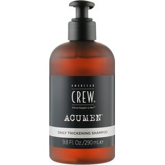 Щоденний ущільнюючий шампунь American Crew Acumen Daily Thickening Shampoo, 290ml, фото 