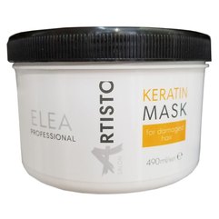 Маска для реструктуризації волосся Elea Artisto Salon Keratin Mask, фото 