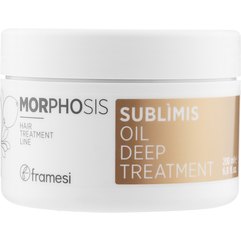 Маска для волосся з аргановою олією Framesi Morphosis Sublimis Oil Deep Treatment, 200 ml, фото 