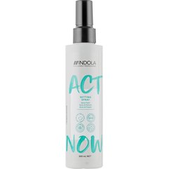 Моделирующий спрей для укладки волос Indola Act Now Setting Spray, 200 ml