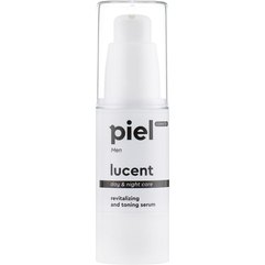 PIEL Men Lucent Revitalizing Serum Чоловіча сироватка для відновлення свіжості шкіри обличчя, 30 мл, фото 
