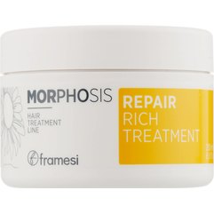 Регенеруюча маска для волосся Framesi Morphosis Repair Rich Treatment, 200 ml, фото 
