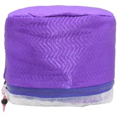 Термошапка для волос Электрическая фиолетовая