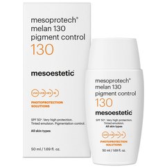 Mesoestetic Melan 130+ Pigment Control SPF50 Тональний сонцезахисний крем пігмент контроль, 50 мл, фото 