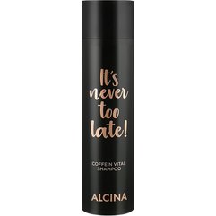 Кофеиновый витаминизированный шампунь Alcina It's Never Too Late Coffein Vital Shampoo, 250 ml