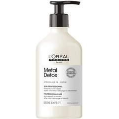 Крем-гель для запобігання металевим накопиченням у волоссі після фарбування або освітлення L'Oreal Professionnel Detox Anti-deposit Protector Care, фото 