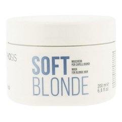 Маска для живлення блондованого волосся Framesi Morphosis Soft Blonde Mask, 200 ml, фото 