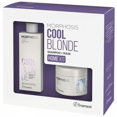 Набор для холодных оттенков блонд и седых волос Framesi Morphosis Cool Blonde Kit