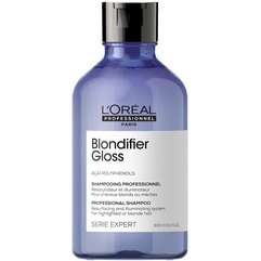 Шампунь восстанавливающий для волос цвета блонд L'Oreal Professionnel Blondifier Gloss Shampoo, 300 ml