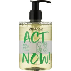 Восстанавливающий шампунь для поврежденных волос Indola Act Now Repair Shampoo