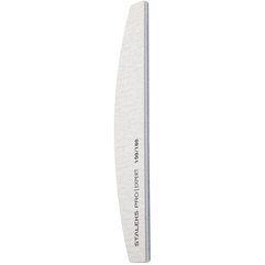 Пилка полумесяц минеральная для ногтей 100/180 грит Staleks Pro Expert NFB-40