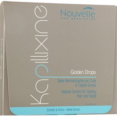 Засіб для жирного волосся Nouvelle Golden Drops, 10x10 ml, фото 