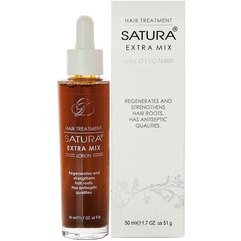 Лосьон для восстановления и укрепления корней волос SATURA Extra Mix, 50 ml