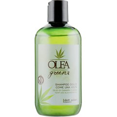 Шампунь для волосся з маслом коноплі та ожини Dott. Solari Olea Green Shampoo, фото 