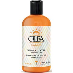 Шампунь після сонця авокадо та лайм Dott. Solari Olea After Sun Avocado And Lime Shampoo And Shower Gel, 300 ml, фото 