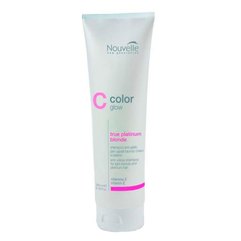 Шампунь против желтизны волос Nouvelle True Platinum Blonde Shampoo, 200 ml